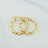 Candongas Mary 1.35 g / 2 cm Oro Amarillo 18K