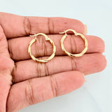Candongas Mary 1.35 g / 2 cm Oro Amarillo 18K