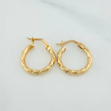 Candongas Mary 1.2 g / 2 cm Oro Amarillo 18K