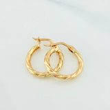 Candongas Mary 1.2 g / 2 cm Oro Amarillo 18K