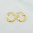 Candongas Kataleya 1.05 g / 1.03 cm Oro Amarillo 18K