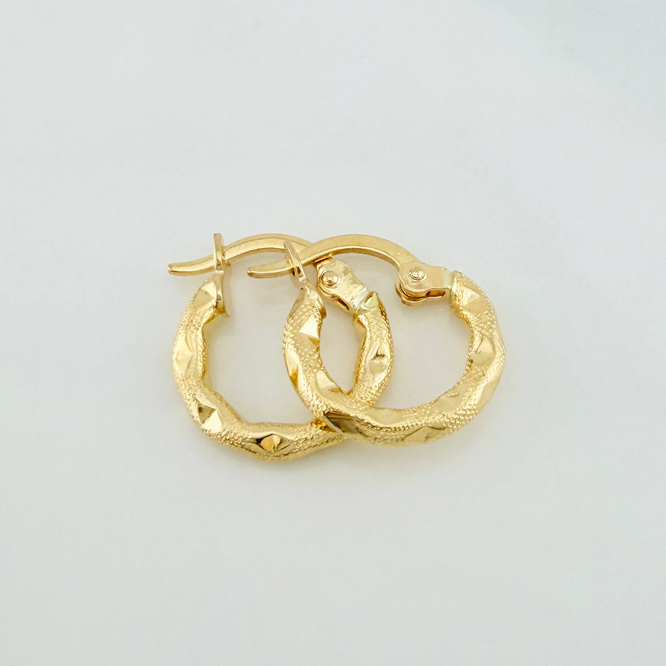 Candongas Kataleya 1.05 g / 1.03 cm Oro Amarillo 18K