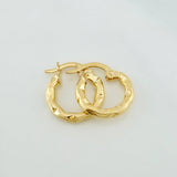 Candongas Kataleya 1.05 g / 1.03 cm Oro Amarillo 18K