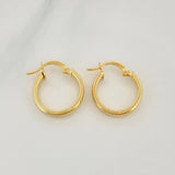 Candongas Fabi 1.7 g / 1.07 cm Oro Amarillo 18K