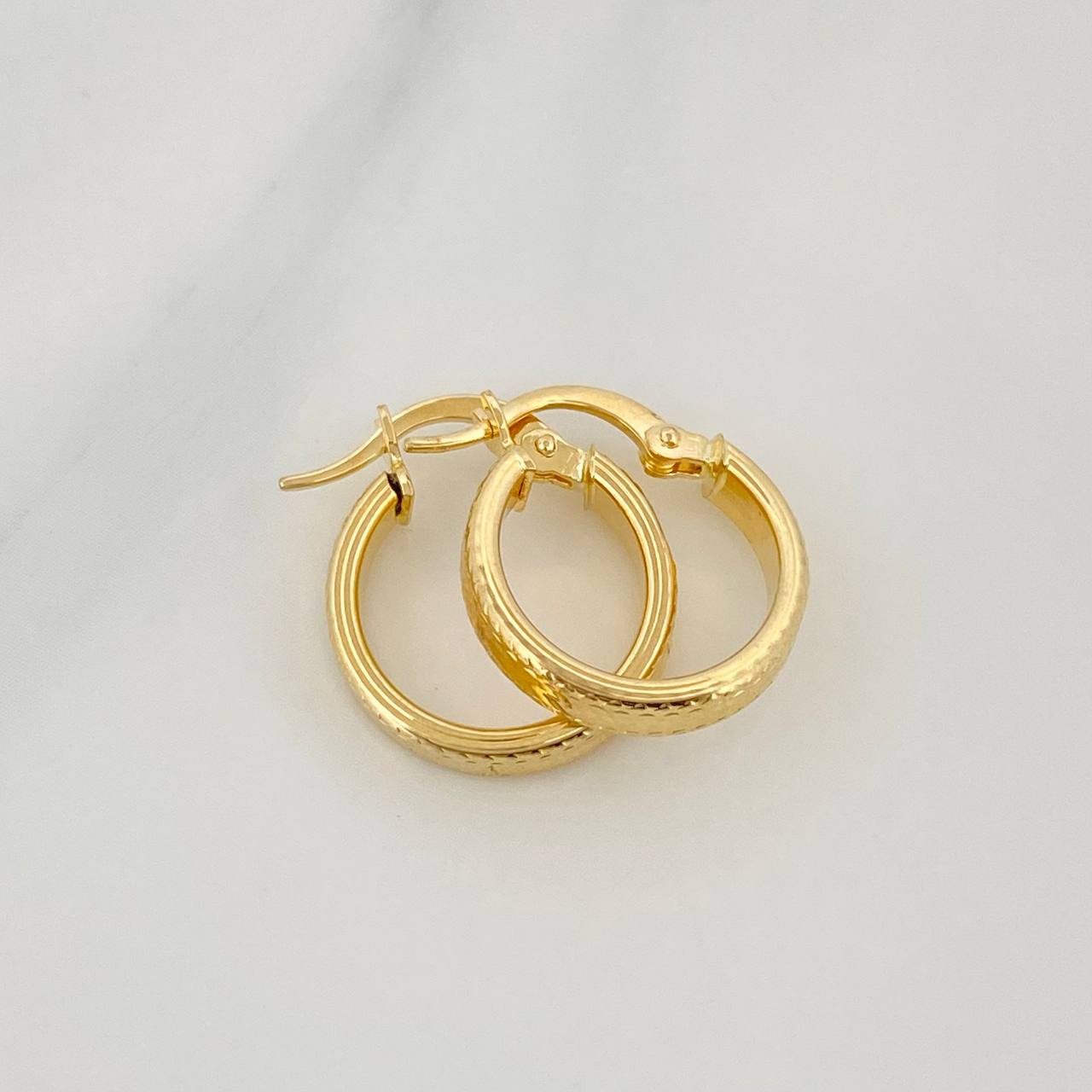 Candongas Fabi 1.7 g / 1.07 cm Oro Amarillo 18K