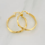 Candongas Linda 2.3 g / 2.05 cm Oro Amarillo 18K