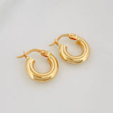 Candongas Jass 1.35 g / 1.05 cm Oro Amarillo 18K