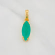 Dije Marquiz Esmeralda 2.83Qts 2.9 g / 2.8 cm Oro Amarillo 18K