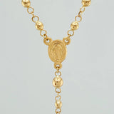 Rosario Virgen Milagrosa 6.1gr / 51cm / 3mm-4mm Oro Amarillo 18K &