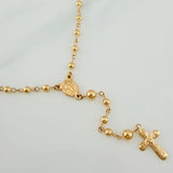Rosario Virgen Milagrosa 6.1gr / 51cm / 3mm-4mm Oro Amarillo 18K &
