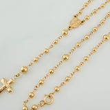 Rosario Virgen Milagrosa 6.1gr / 51cm / 3mm-4mm Oro Amarillo 18K &