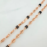 Cadena Rustica Barril GC 18.1gr / 73cm / 4.6mm Oro Rosa 18K