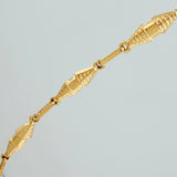 Cadena Rustica Dubai 9.35gr / 63cm / 2.95mm Oro Amarillo 18K &