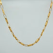 Cadena Rustica Tornillo 9.05gr / 60cm / 3.5mm Oro Amarillo 18K