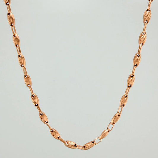 Cadena Rustica Paris 11.45gr / 63cm / 3.3mm Oro Rosa 18K &