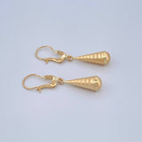 Candongas Lagrima 0.85gr / 3cm / Oro Amarillo 18K %