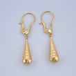 Candongas Lagrima 0.8gr / 3cm / Oro Amarillo 18K %