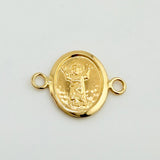 Herraje Divino niño Doble Faz 0.55gr / 1.6cm / Oro Amarillo 18K *