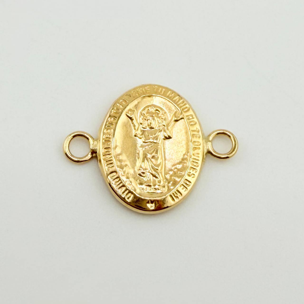 Herraje Divino Niño Doble Faz 0.55gr / 1.6cm / Oro Amarillo 18K