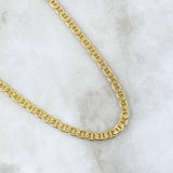 Cadena Escalera 7.65gr / 60cm / 3.7mm Oro Amarillo +3 18K *
