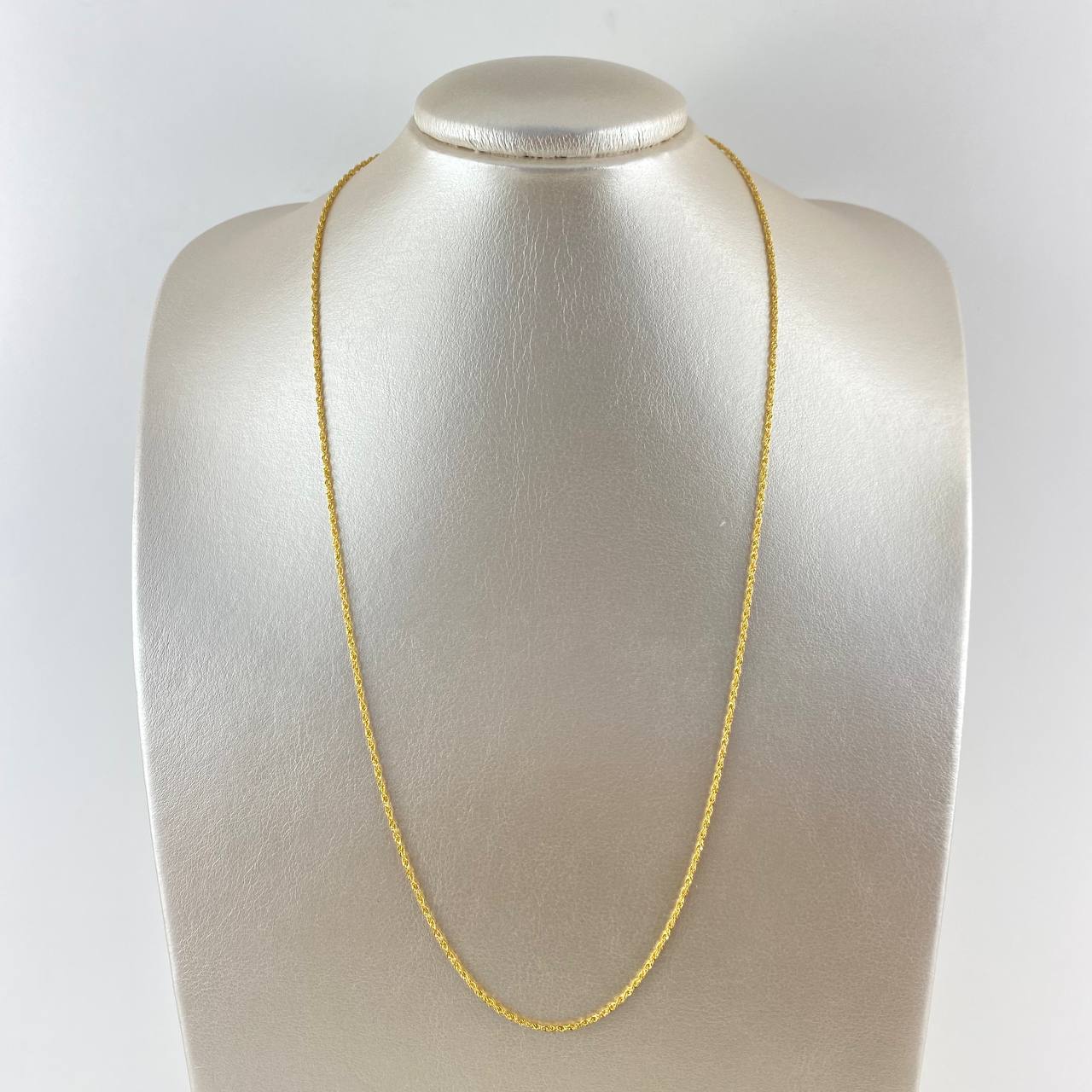 Cadena Lazo 1.5gr / 60cm / 1.4mm Oro Amarillo +3 18K *