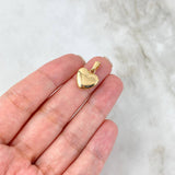 Dije Corazón Relicario 2.5gr / 1.8cm / Oro Amarillo