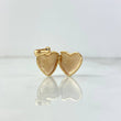 Dije Corazón Relicario 2.5gr / 1.8cm / Oro Amarillo
