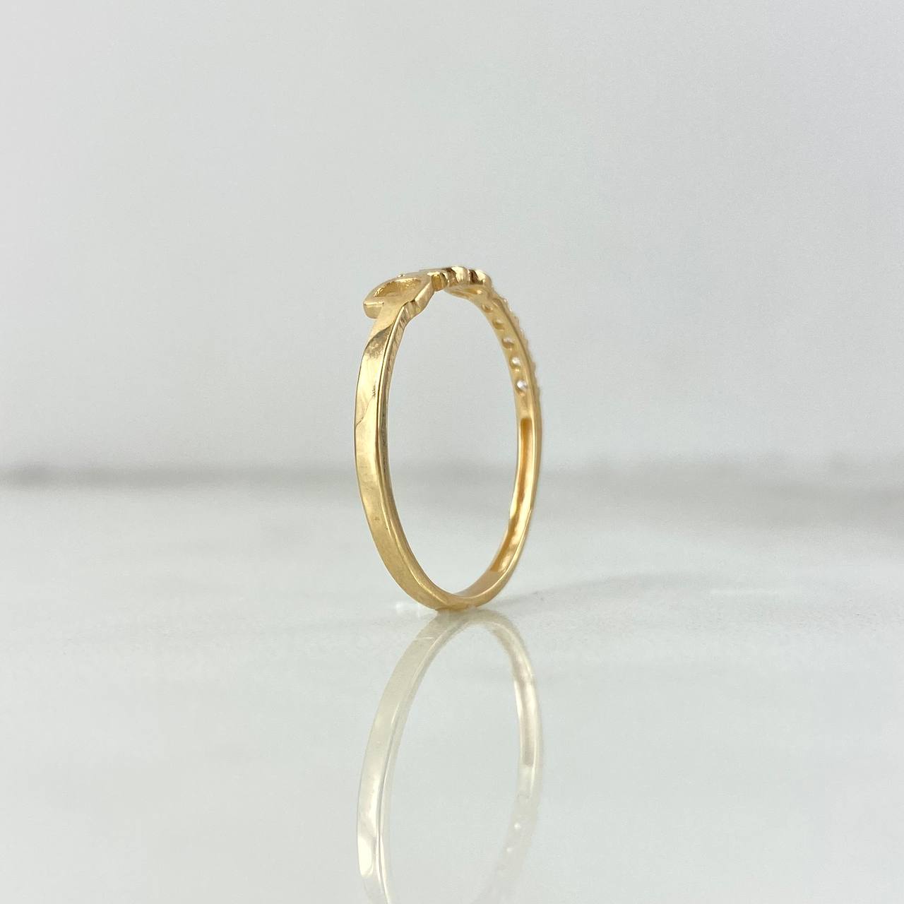 Anillo Dios 1gr / T5 / Oro 18K ©