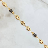 Cadena Rústica GC 3x1 9.55gr / 60cm / 4.5mm Oro Amarillo 18K ©