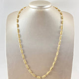 Cadena Rustica Cilindro 10.35gr / 60cm / Oro Amarillo 18K *
