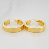 Candongas Tribal 2.75 g / 2.5 cm Oro Amarillo 18K