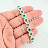 Pulso Tenis 21.8 g / 19 cm / 7.45 mm Plata 925