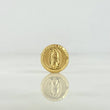 Herraje Virgen Guadalupe 0.45gr / 1cm / Tambor Oro Amarillo