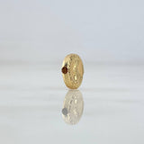 Herraje Virgen Milagrosa 0.4gr / 0.8cm / Tambor Oro Amarillo ©