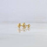 Topos Media Bola 4mm 0.45gr / Lisas Oro Amarillo ©