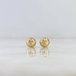 Topos Media Bola 8mm 0.95gr / Diamantada Oro Amarillo ©