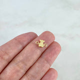 Herraje Oso TS 0.3gr / 1.3cm / Oro Amarillo