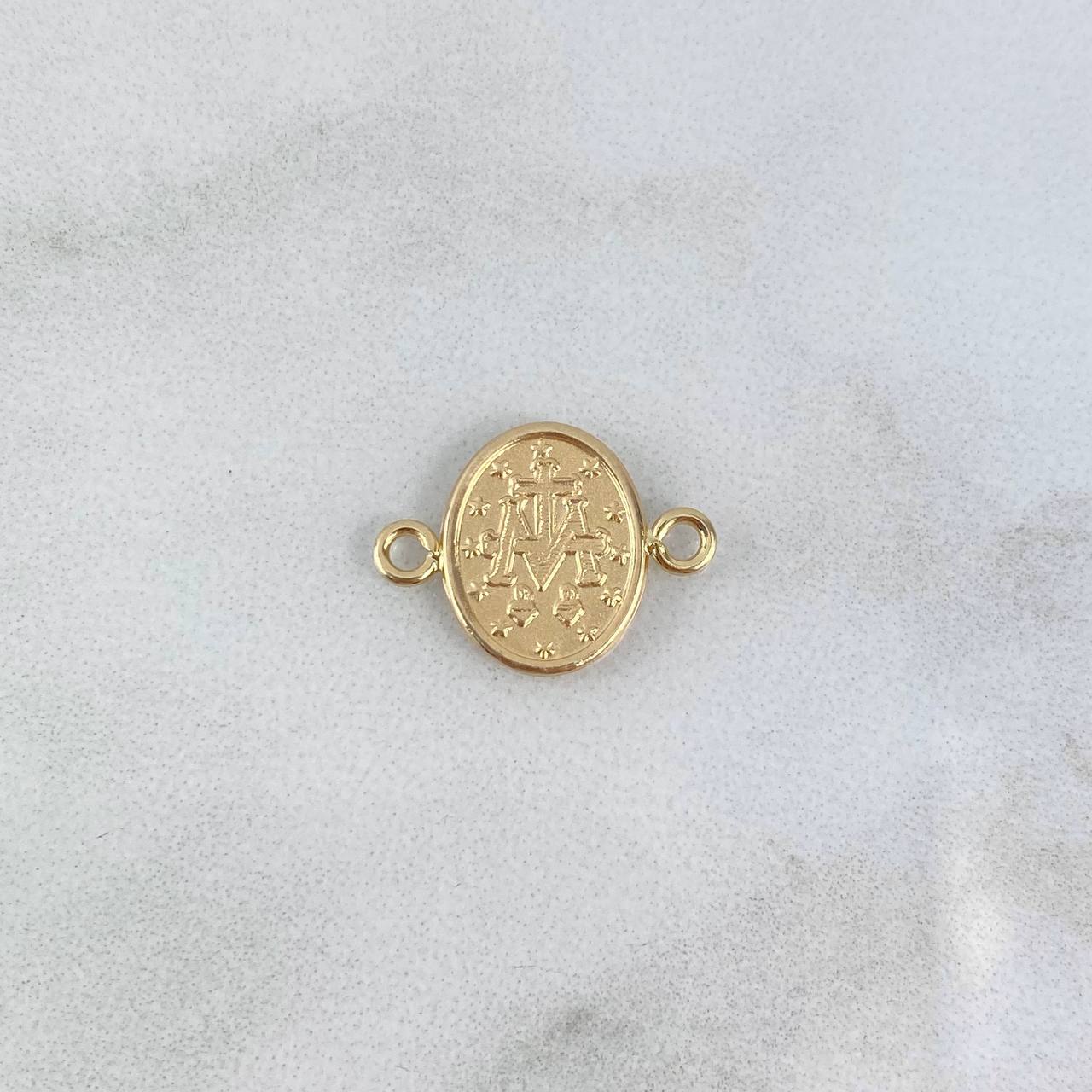 Herraje Virgen Milagrosa 0.6gr / 1.6cm / Oro Amarillo
