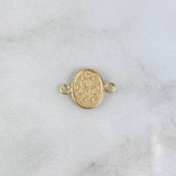 Herraje Virgen Milagrosa 0.6gr / 1.6cm / Oro Amarillo