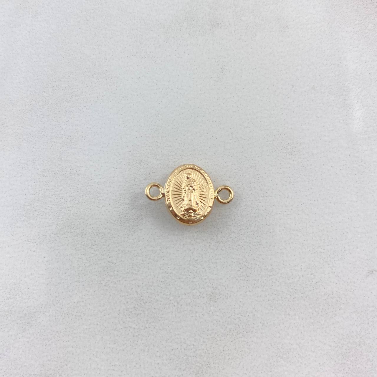 Herraje Virgen de Guadalupe 0.45gr / 1.4cm / Oro Amarillo