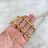 Cadena Lazo 10.8gr / 50cm / 4.4mm Oro Amarillo +3