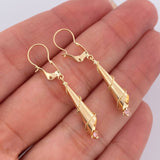 Candongas Lagrima 1.75gr / 4cm / Oro Amarillo 18K %