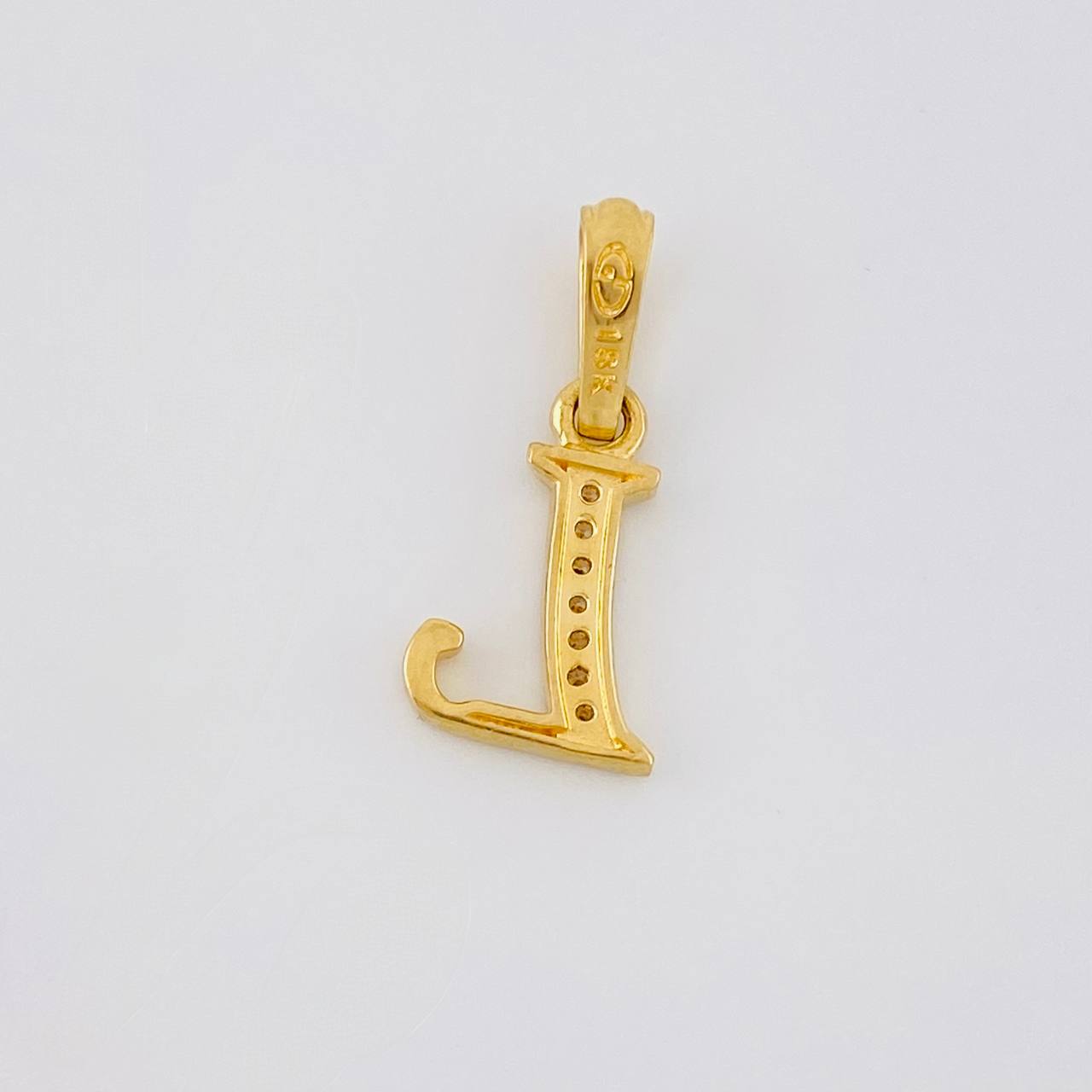 Dije Letra Cursiva L 0.85g / 1.9cm Oro Amarillo 18K