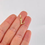 Dije Letra Cursiva L 0.85g / 1.9cm Oro Amarillo 18K