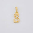 Dije Letra Cursiva S 0.95g / 2cm Oro Amarillo 18K