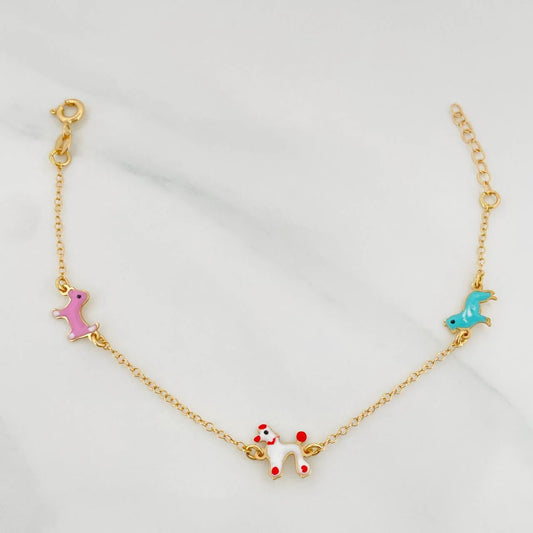 Pulso Modulable Aro Seguido 1.5 g / 16 cm - 14 cm / 0.4 mm Oro Amarillo 18K