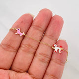 Pulso Modulable Aro Seguido 1.5 g / 16 cm - 14 cm / 0.4 mm Oro Amarillo 18K