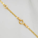 Pulso Escalera Plana 1.45 g / 17.3 cm / 0.4 mm Oro Amarillo 18K