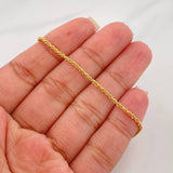 Pulso Lazo 0.75 g / 18 cm / 1.4 mm Oro Amarillo 18K
