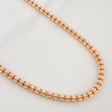 Cadena Ice 37.35 g / 71 cm / 3.45 mm Tres Oros 18K